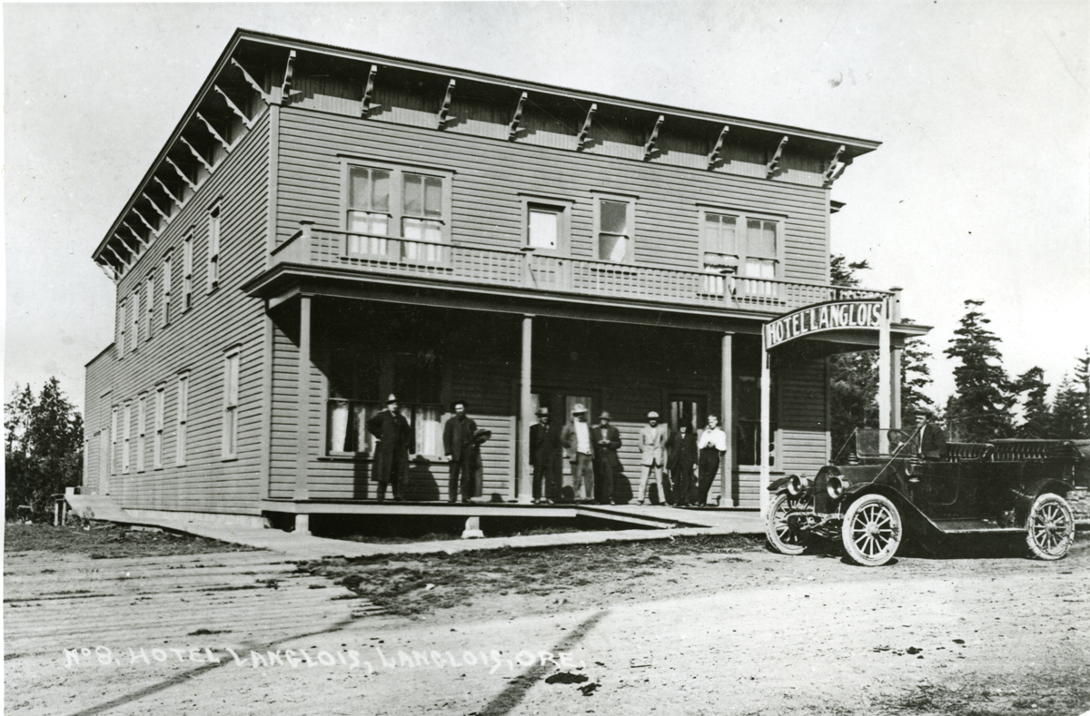Langlois Hist to World Famous Langlois Oregon